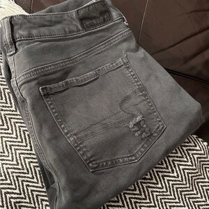 American Eagle Outfitters Dark Gray Slim Jeans
